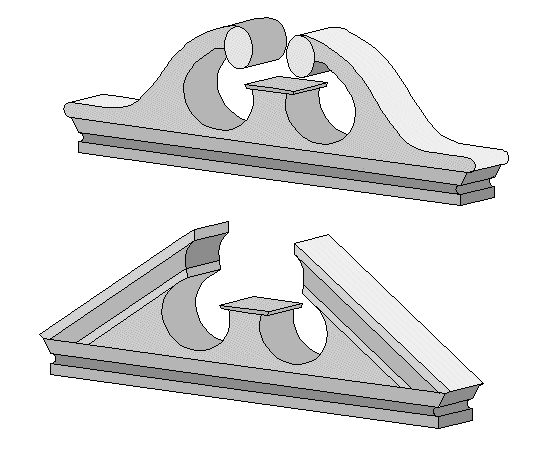 Pediments